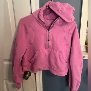 Xs/S Lululemon Scuba Oversized half-zip